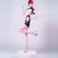 Sexy gloss see through swimsuit Oil shiny back zipper jumpsuit body suits japanese women play the role Tights swimsuit