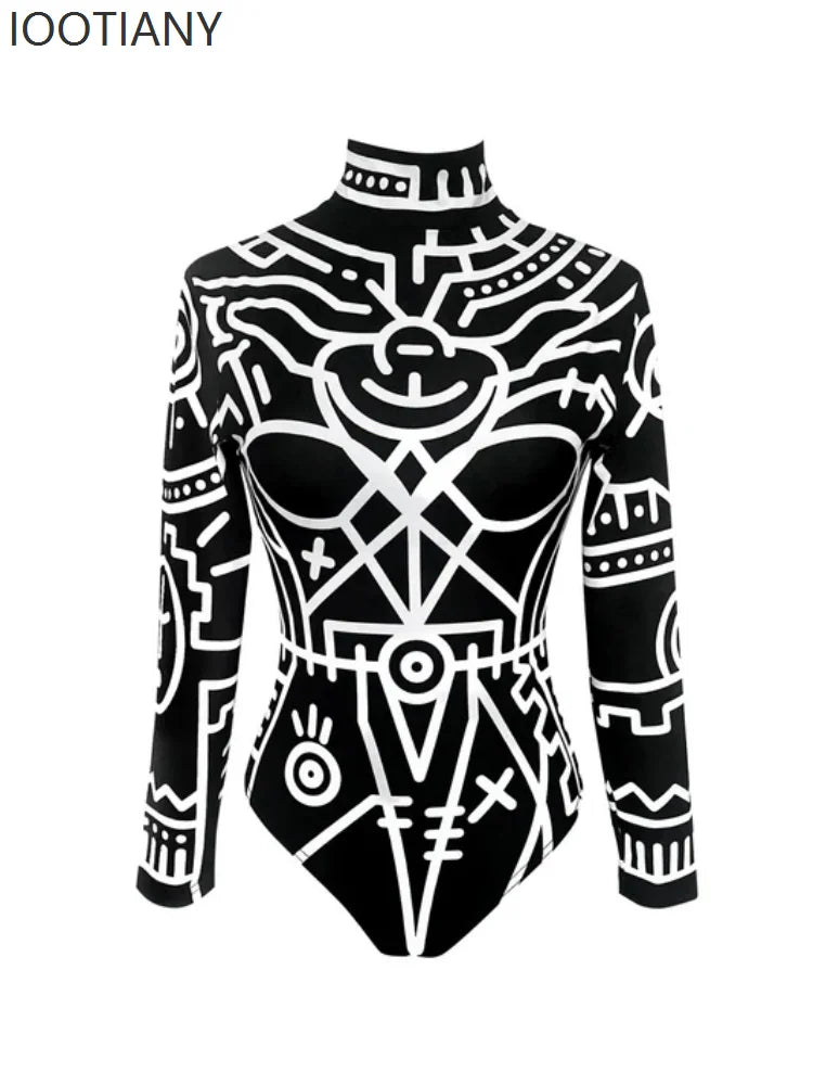Swimsuit Women Sexy One-Piece Bodysuit Holiday Party Holiday Swimsuit Beachwear Zipper Swimsuit Stage Role Playing Costume new