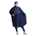 Muslim Burkini Swimming Suit For Women Modest Swimwear Long Sleeve Plus Size Abaya Abayas Swimsuit Cover Ups Bat Shirt Hijab