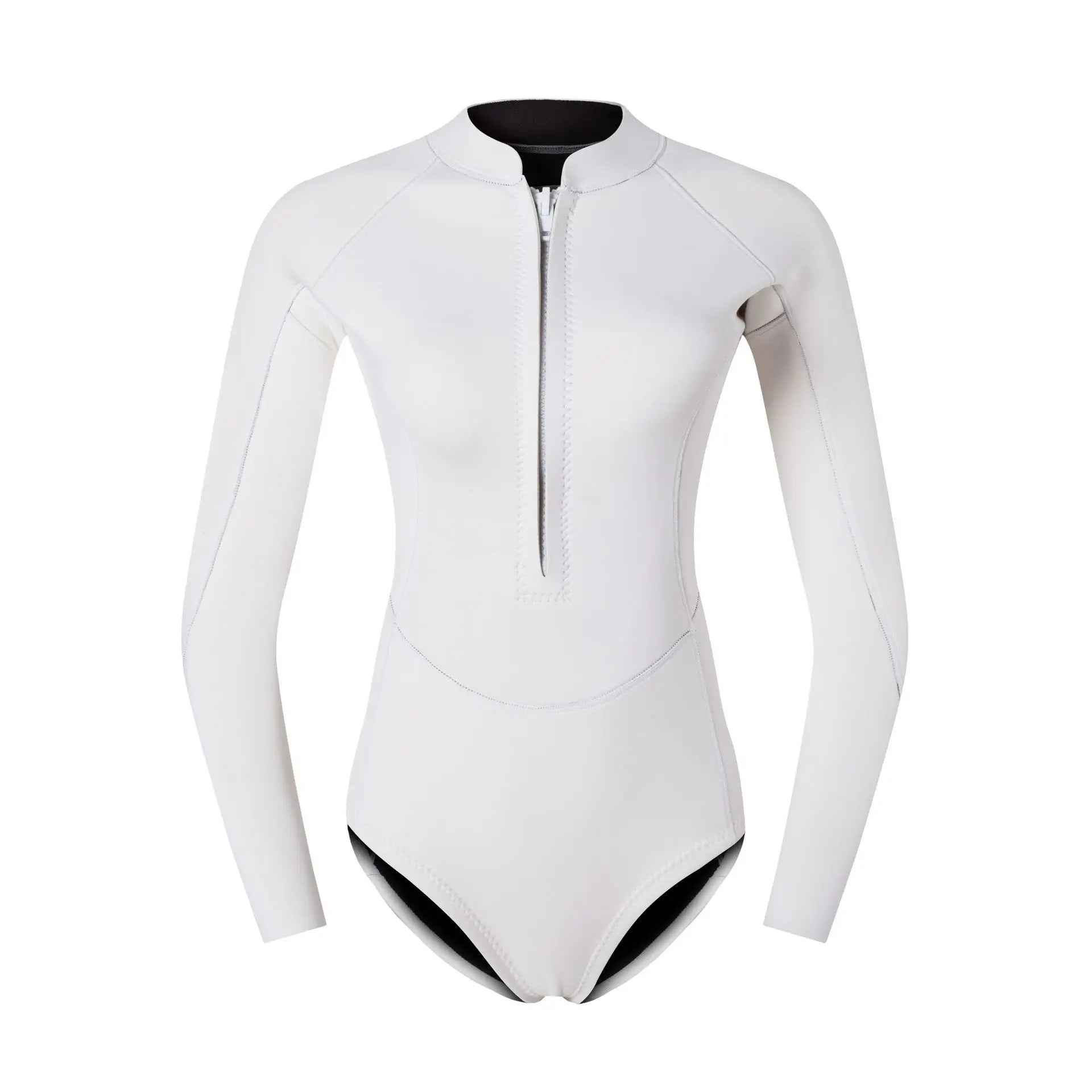 Women's Swimsuit 2mm Wetsuit Girls Bikini Wet Suit Long Sleeve Swimsuit Snorkeling Suit One-piece Swimsuit Surf Suit